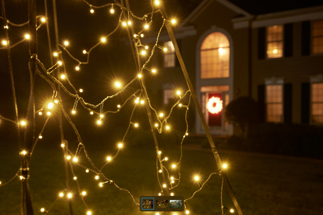 Fairybell Flagpole Christmas Tree Lights
