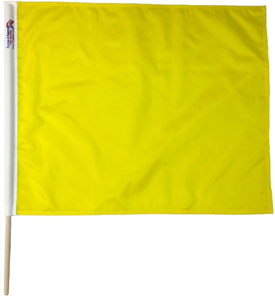Solid Yellow Racing Flag