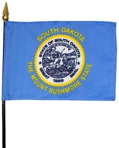 Miniature South Dakota Flag