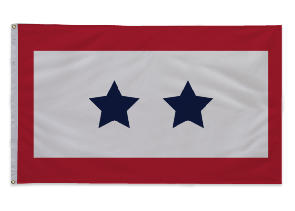 Sewn 2 Blue Star Service Flag
