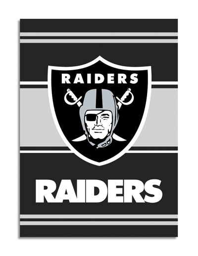 Oakland Raiders Outdoor Flags