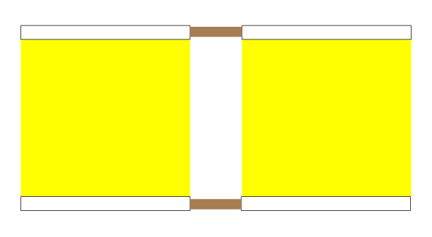 Double Yellow Racing Flag