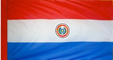 Paraguay Indoor Flag for sale