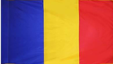 Romania Indoor Flag for sale