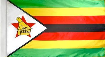 Zimbabwe Indoor Flag for sale