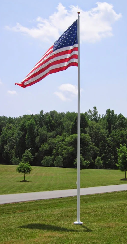 Fiberglass Flagpole For Sale - American Made Flagpoles