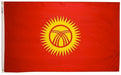 Kyrghyzstan outdoor flag for sale