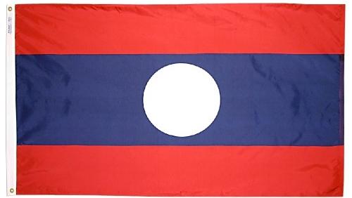 Laos outdoor flag for sale