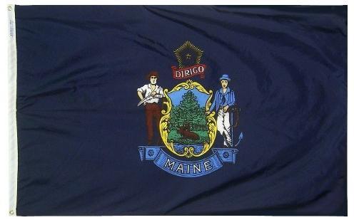 Maine Flag for Sale - Flags made in USA - Flagman of America