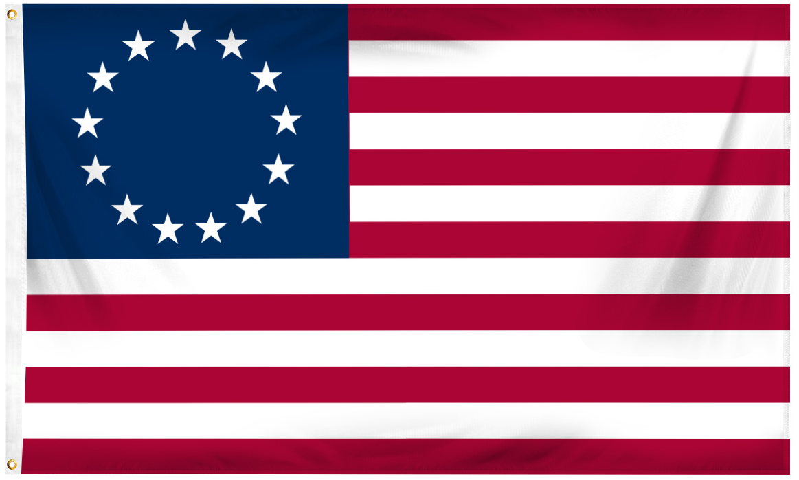 Printed Betsy Ross Flag