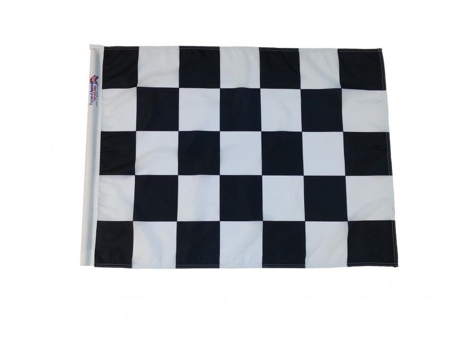 Sewn Black & White Checkered Racing Flag (Heavy Duty)