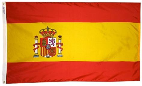 Spain outdoor flag for sale