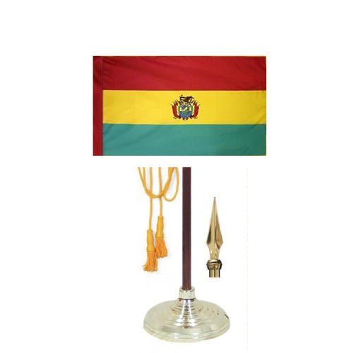 Bolivia (with seal) Indoor / Parade Flag