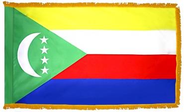 Comoros Indoor Flag for sale