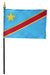 Mini Democratic Republic of Congo Flag for sale