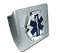 EMT Hitch Cover for Sale - EMS Hitch Cover for Sale - Star of Life Hitch Cover for Sale - Made in USA - Flagman of America