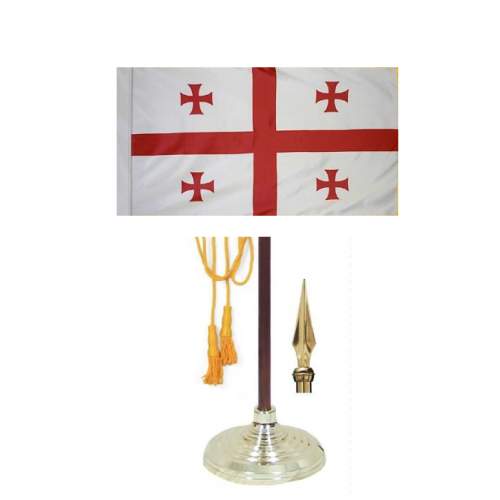 Georgia Republic Indoor / Parade Flag