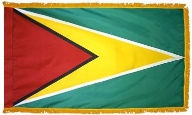 Guyana Indoor Flag for sale