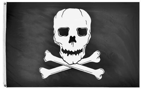 Jolly Roger Flag For Sale - Outdoor Jolly Roger For Sale - Pirate Flag