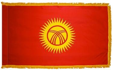 Kyrgyzstan Indoor Flag for sale