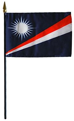 Mini Marshall Islands Flag