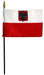 Mini Poland with Eagle Flag for sale