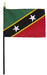 Mini St. Kitts & Nevis Flag for sale