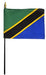 Mini Tanzania Flag flag for sale