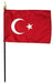 Mini Turkey Flag for sale