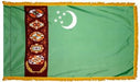 Turkmenistan Indoor Flag for sale