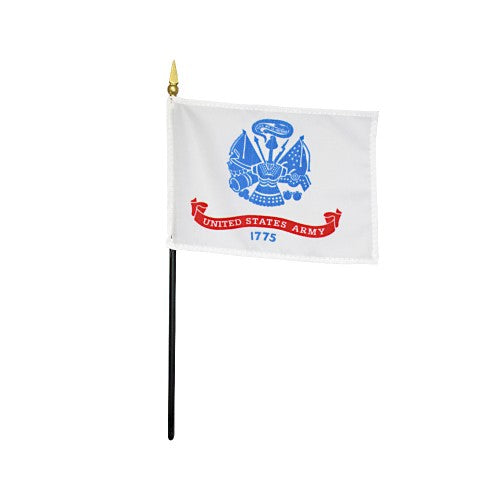 Army Stick Flag 4"x6"
