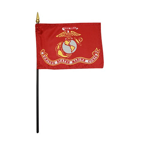 4"x6" US Marine Corps Flag