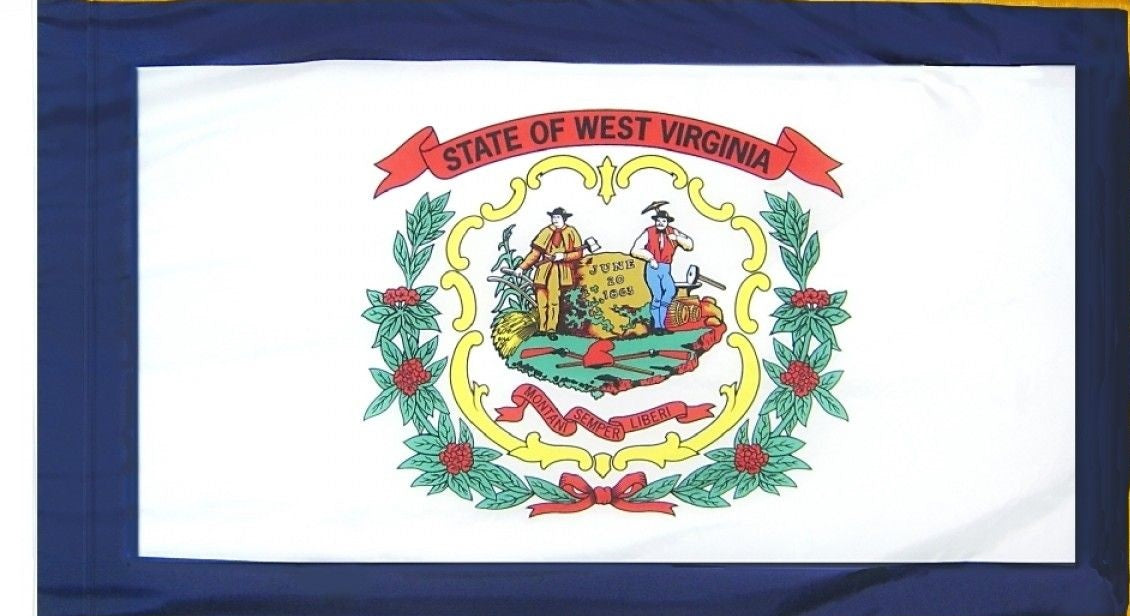 West Virginia Indoor / Parade Flag