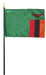 Mini Zambia Flag for sale