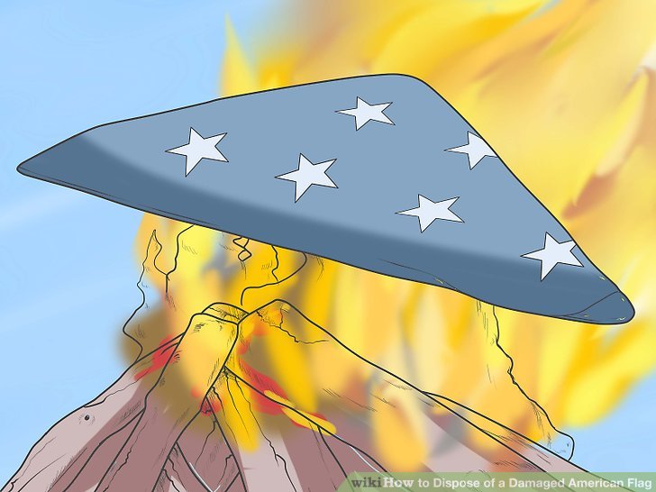 How to Properly Dispose of an American Flag