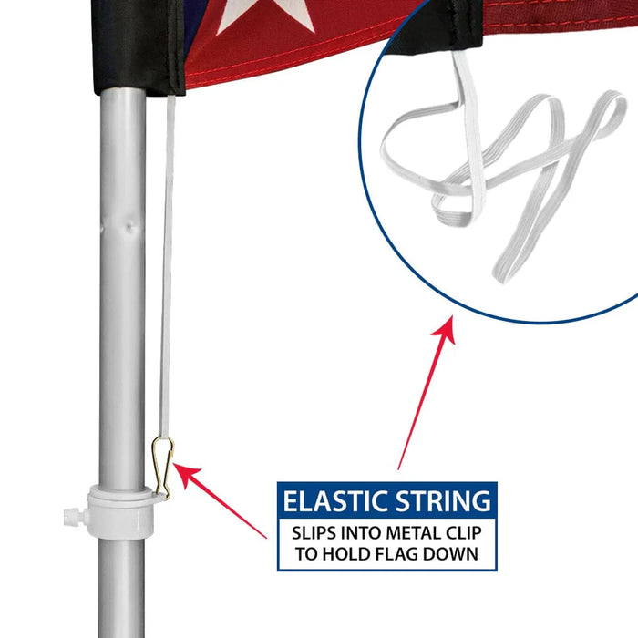 50 Star Feather Flag Kit