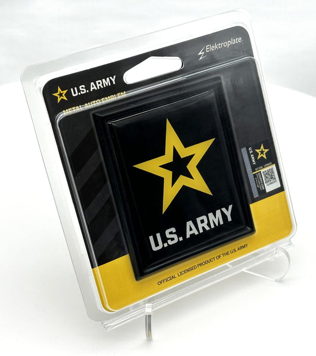 Army SUV emblem in package