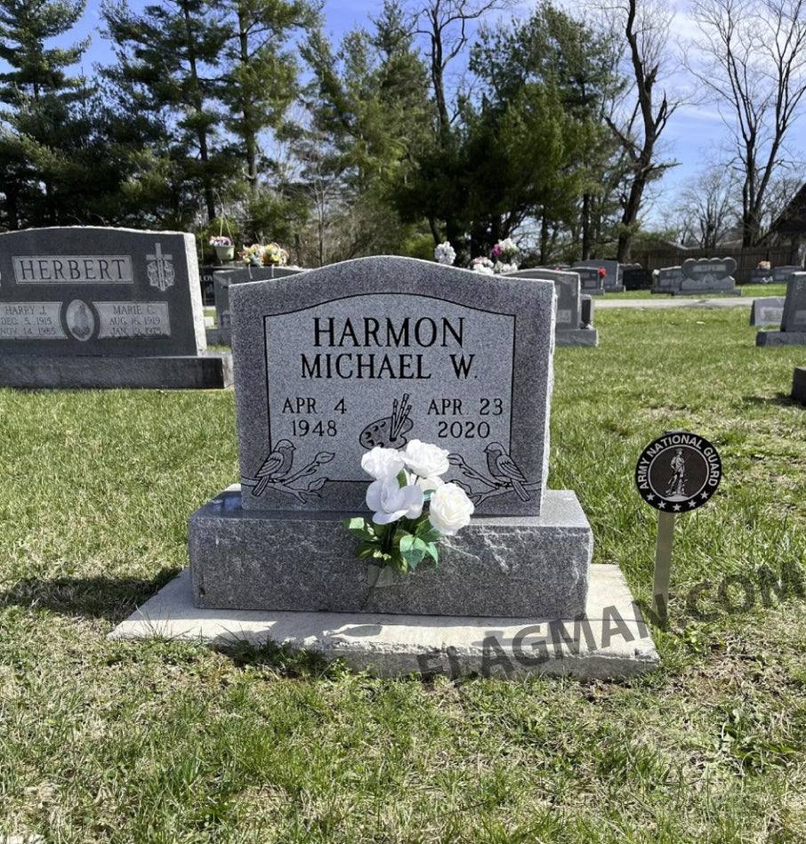 Cemetery Flags | Grave Marker Flags | Garden Flags | US Veteran Flags ...