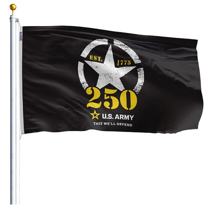 Official Army 250th Anniversary Flag for Sale