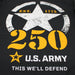 Army 250th Flag for Sale