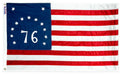 Bennington 76 historical American flag outdoor nylon made in USA