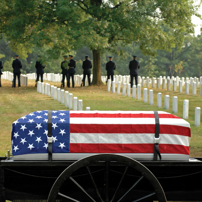 U.S. Burial Flag – 5' x 9.5' VA Official Casket Flag