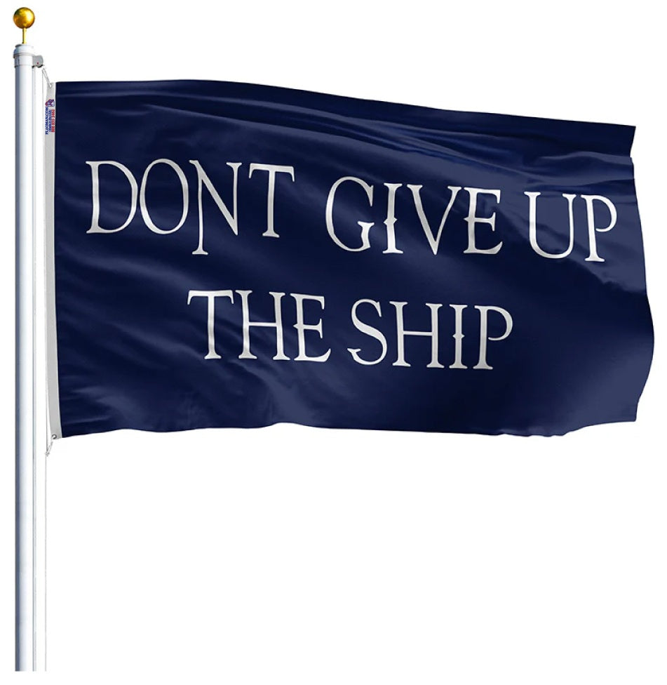 Commodore Perry Flag | Don't Give Up The Ship Flag — Flagman of America