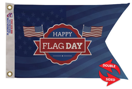 custom double sided guidon flag made in usa