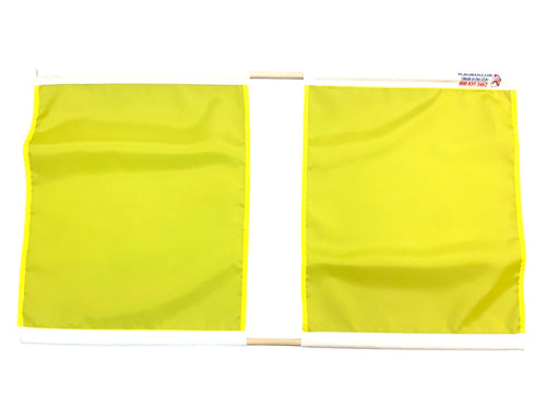 double yellow flag