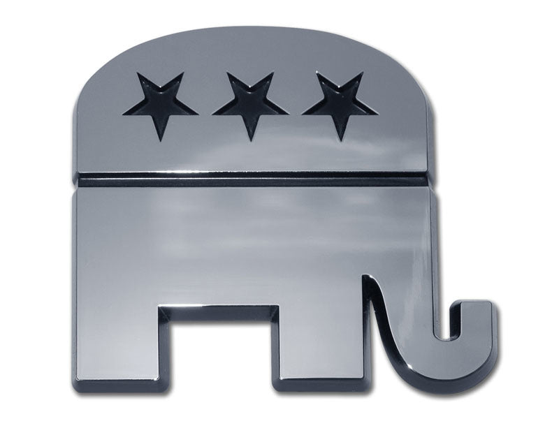 Republican Chrome Auto Emblem *Clearance*