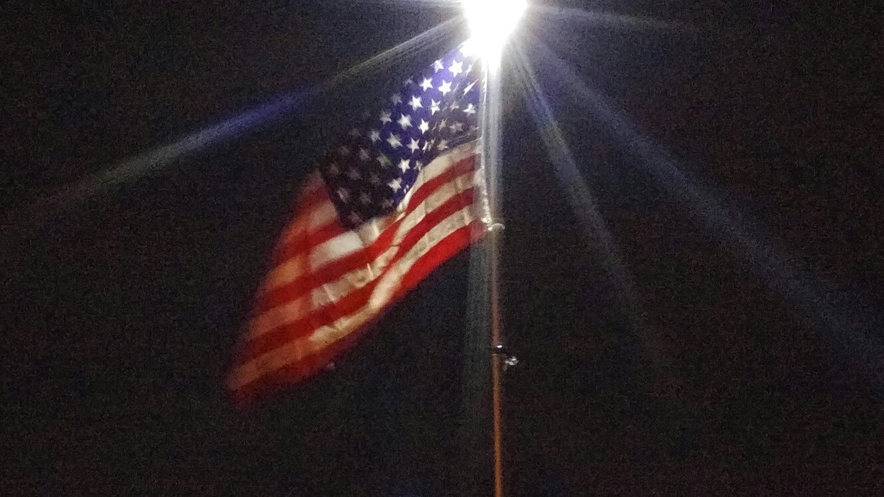 Flagpole Ball with LED Lights