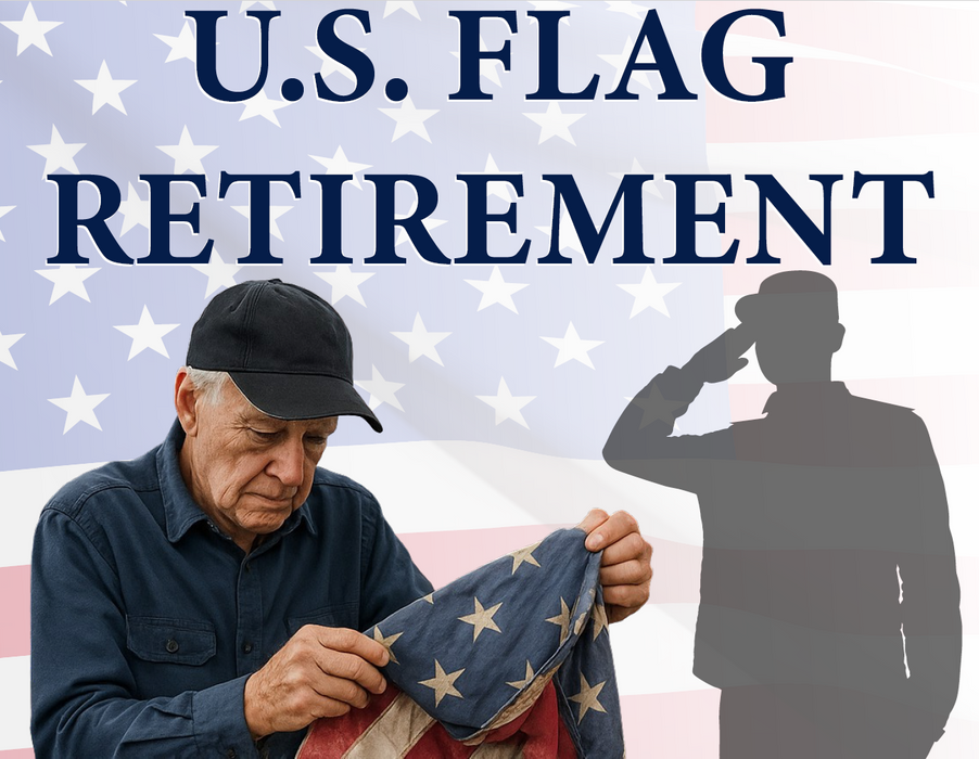 American Flag Retirement Shipping Service