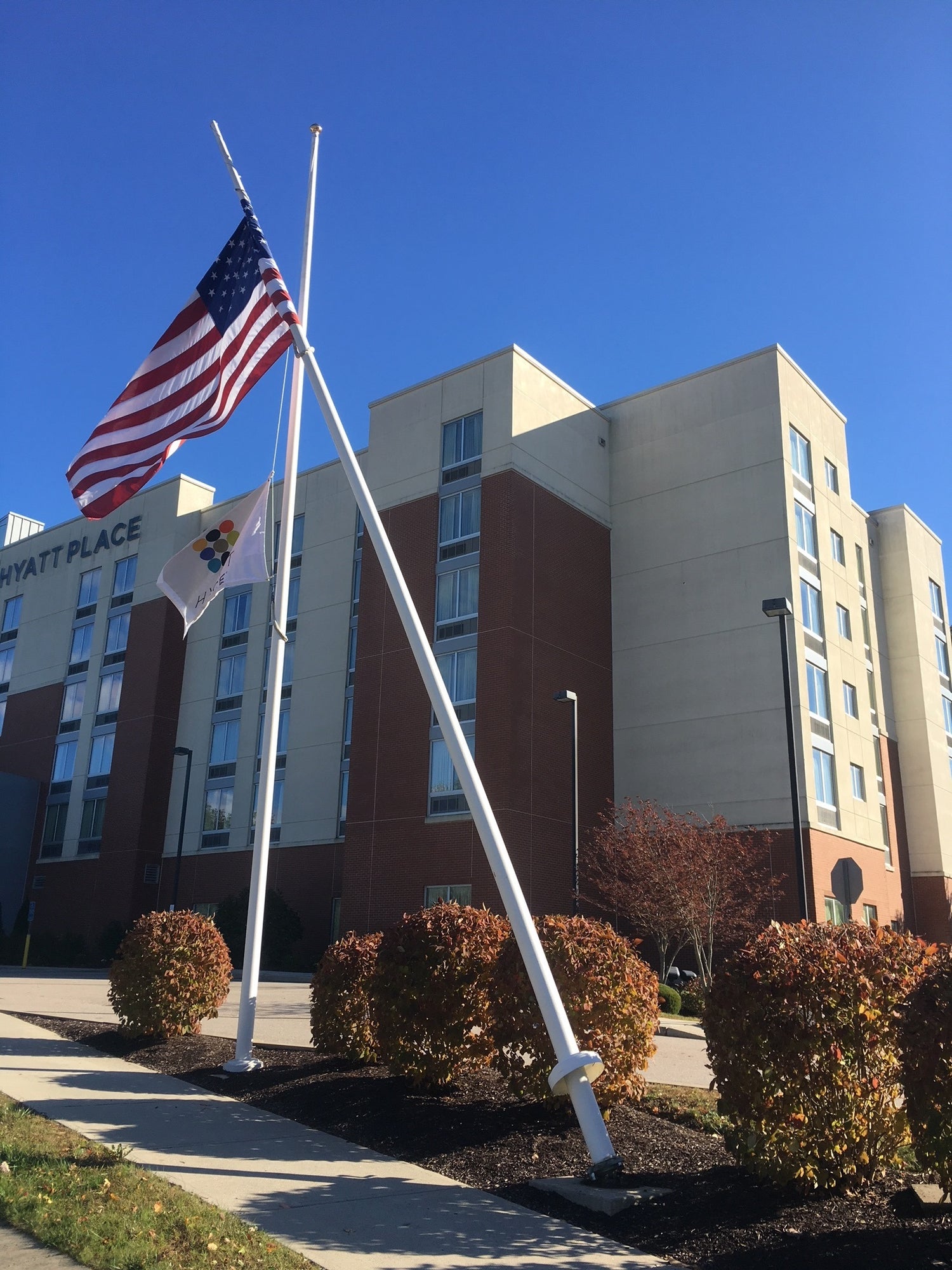 Flagpole Straightening