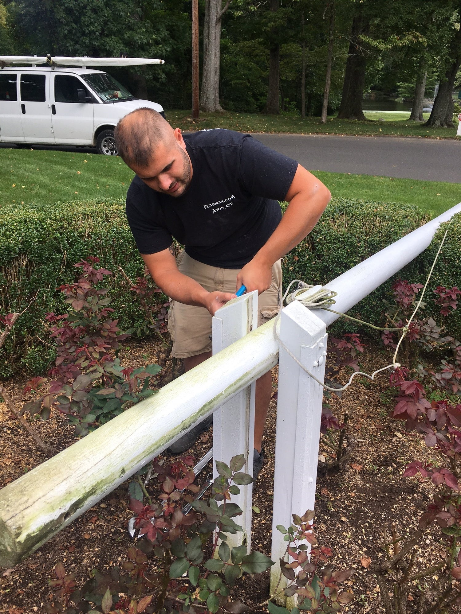 Flagpole Relocations